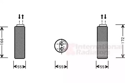 Осушитель (VAN WEZEL: 3700D153)