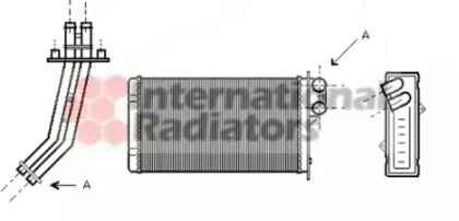 Теплообменник (VAN WEZEL: 43006170)