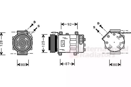 Компрессор (VAN WEZEL: 4300K037)