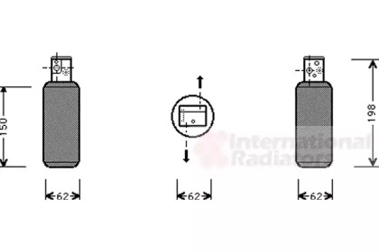 Осушитель (VAN WEZEL: 4700D044)