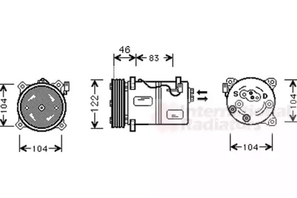 Компрессор (VAN WEZEL: 5900K095)