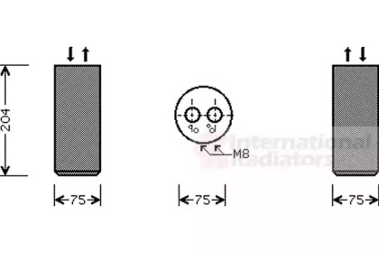 Осушитель (VAN WEZEL: 5800D053)