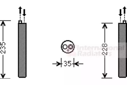 Осушитель (VAN WEZEL: 5800D297)