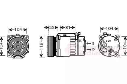 Компрессор (VAN WEZEL: 5800K270)