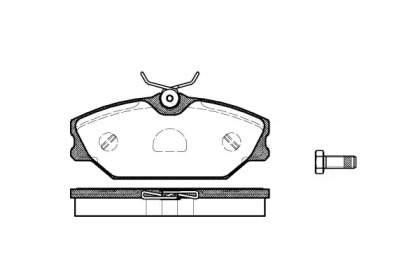 Комплект тормозных колодок (WOKING: P3083.00)