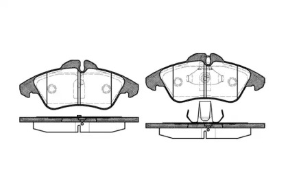 Комплект тормозных колодок (WOKING: P4783.00)