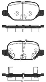 Комплект тормозных колодок (WOKING: P6273.32)