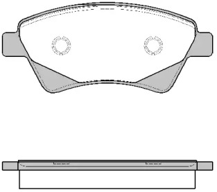 Комплект тормозных колодок (WOKING: P8763.20)