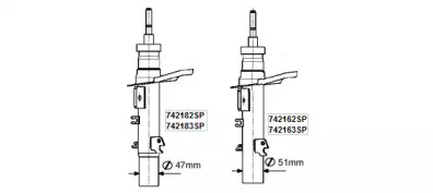 Амортизатор (MONROE: 742182SP)