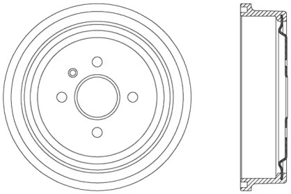 Тормозный барабан (OPEN PARTS: BAD9037.20)