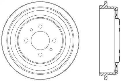 Тормозный барабан (OPEN PARTS: BAD9042.20)