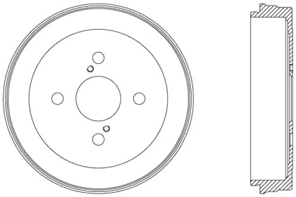 Тормозный барабан (OPEN PARTS: BAD9044.10)