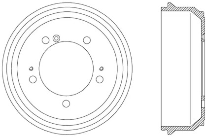 Тормозный барабан (OPEN PARTS: BAD9046.10)