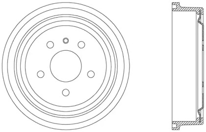 Тормозный барабан (OPEN PARTS: BAD9050.20)