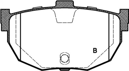 Комплект тормозных колодок (OPEN PARTS: BPA0294.22)