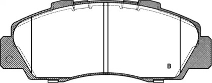 Комплект тормозных колодок (OPEN PARTS: BPA0351.32)