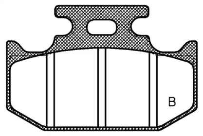 Комплект тормозных колодок (OPEN PARTS: BPA1519.00)