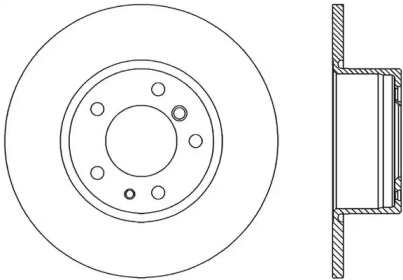 Тормозной диск (OPEN PARTS: BDA1085.10)