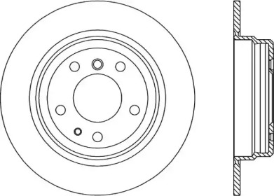 Тормозной диск (OPEN PARTS: BDA1086.10)