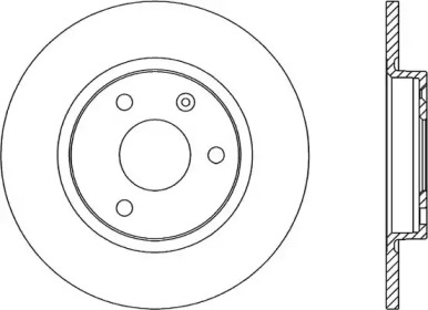 Тормозной диск (OPEN PARTS: BDA1111.10)