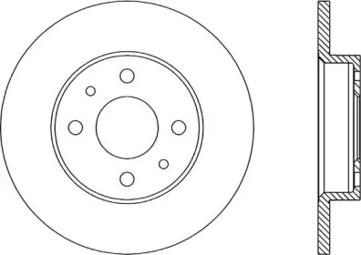 Тормозной диск (OPEN PARTS: BDA1144.10)