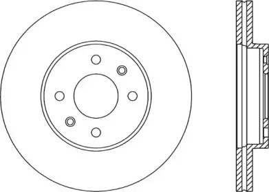 Тормозной диск (OPEN PARTS: BDA1464.20)