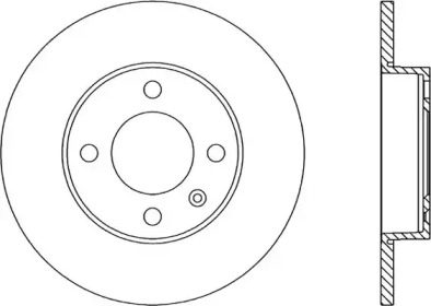 Тормозной диск (OPEN PARTS: BDA1573.10)