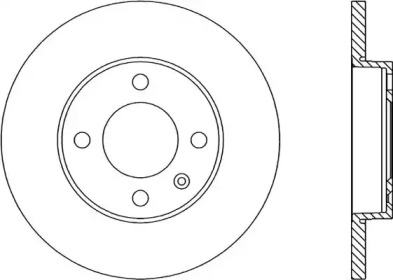 Тормозной диск (OPEN PARTS: BDA1574.10)