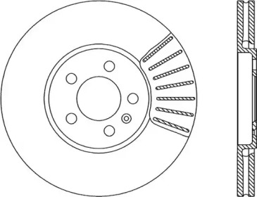 Тормозной диск (OPEN PARTS: BDA1591.20)