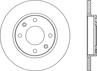 Тормозной диск (OPEN PARTS: BDA1671.10)