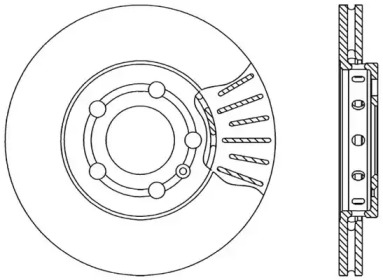 Тормозной диск (OPEN PARTS: BDA1730.20)