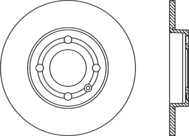 Тормозной диск (OPEN PARTS: BDA1733.10)