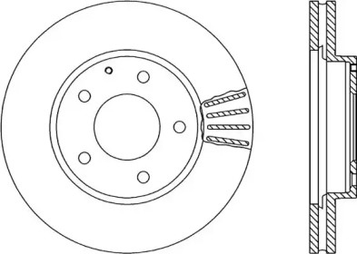 Тормозной диск (OPEN PARTS: BDA1776.20)