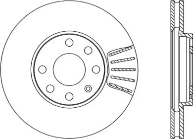 Тормозной диск (OPEN PARTS: BDA1807.20)