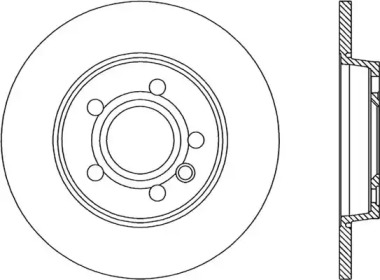 Тормозной диск (OPEN PARTS: BDA1844.10)