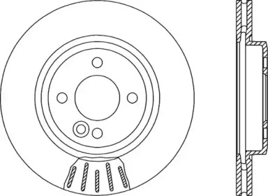 Тормозной диск (OPEN PARTS: BDA1902.20)