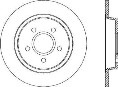 Тормозной диск (OPEN PARTS: BDA2030.10)