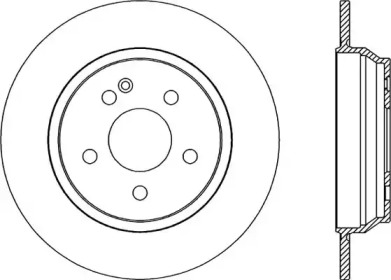 Тормозной диск (OPEN PARTS: BDA2040.10)