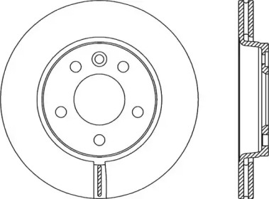 Тормозной диск (OPEN PARTS: BDA2062.20)