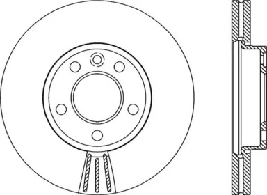 Тормозной диск (OPEN PARTS: BDA2063.20)