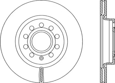 Тормозной диск (OPEN PARTS: BDA2150.20)