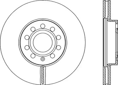 Тормозной диск (OPEN PARTS: BDA2151.20)