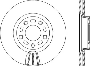 Тормозной диск (OPEN PARTS: BDA2156.20)