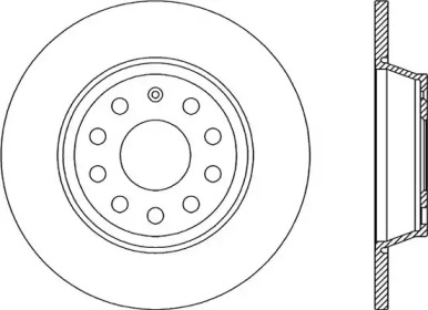 Тормозной диск (OPEN PARTS: BDA2263.10)