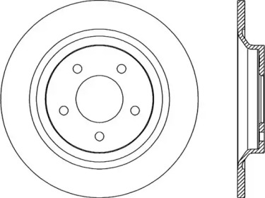 Тормозной диск (OPEN PARTS: BDA2264.10)