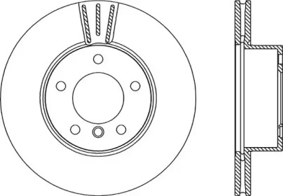 Тормозной диск (OPEN PARTS: BDA2275.20)