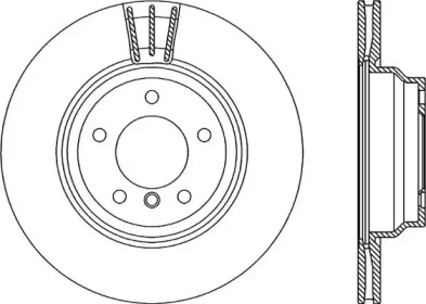 Тормозной диск (OPEN PARTS: BDA2276.20)