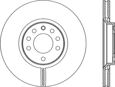 Тормозной диск (OPEN PARTS: BDA2301.20)