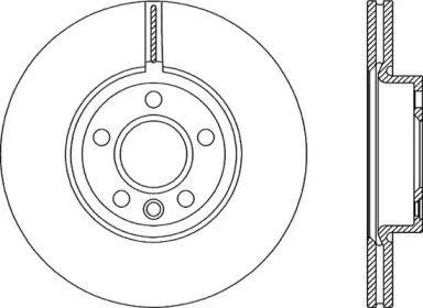 Тормозной диск (OPEN PARTS: BDA2302.20)