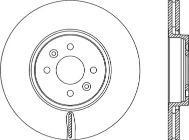 Тормозной диск (OPEN PARTS: BDA2321.20)